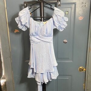 Elegant Blue Kids Formal Dress